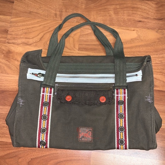 Triple Five Soul Handbags - Triple Five Soul Canvas Tote Bag